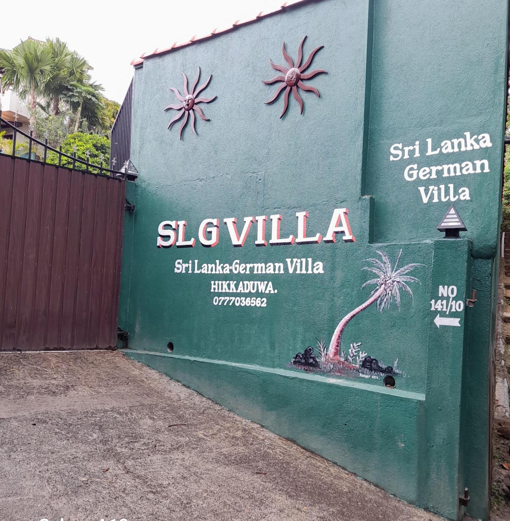 SLG Villa Hikkaduwa Eksteriør billede